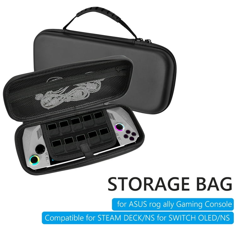 CHAMAIR Portable Hard Carrying Bag EVA Case for Asus ROG Ally Console Carry  Storage Case 