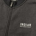 thumbnail image 5 of Indian Motorcycle Men's Colorblock Marl Zip Thru, Gray | 2833412, 5 of 8