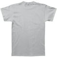 thumbnail image 2 of Novelty Men's  Vinyl Junkie Slim Fit T-shirt Silver, 2 of 2