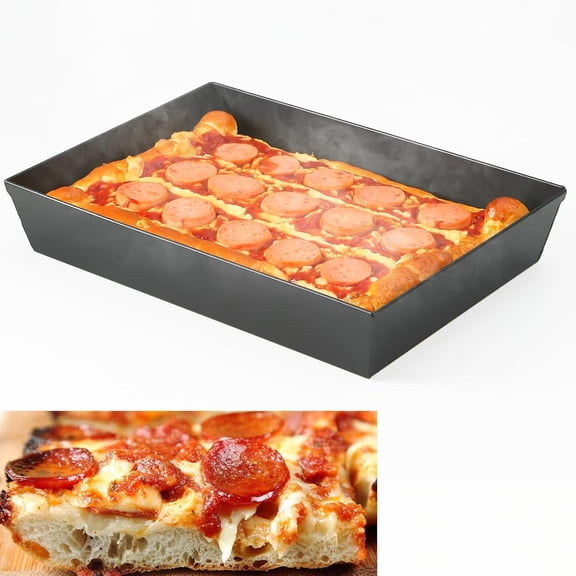 Detroit Style Pizza Pan, 14 x 10", Anodized Aluminum