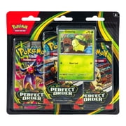 Collectible Pokemon Trading Card Games Mega Evolutions 3 Perfect Order 3Pk Blister