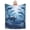50x40, variant on Ocean Dolphin Marine Blanket, Underwater Sea Life Throw, Coastal Blue Fleece Blanket for Summer Beach House Home Decor 50x40
