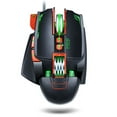 thumbnail image 1 of Souris Ergonomique pour Gamer, Souris de Jeu PC Filaire Rétroéclairée RVB Programmable, pour Joueurs sur PC Windows Noire, 1 of 8