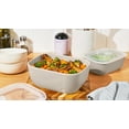 thumbnail image 3 of Beautiful 4-Piece Stoneware Bake and Store Set, Porcini Taupe by Drew Barrymore, 3 of 15
