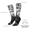 thumbnail image 3 of Daiia Sports Socks Heart Illustration Printed Novelty Crew Socks for Men Women Knee High Socks Cotton Socks Soft & Breathable Support Unisex Socks, 3 of 9