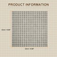 thumbnail image 2 of Uxcell 300pcs Square Checkered Wax Paper Sheets 8.66" x 8.66" Oil-absorbing Dry Food Wrapping Paper for Sandwich Baking Paper Liners Picnic Basket Bread Hamburger Wrap Kitchen, Brown, 2 of 7