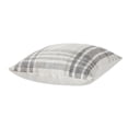 thumbnail image 4 of My Texas House 20" x 20" Aurelia Black Plaid Cotton Decorative Pillow Cover, 4 of 6
