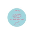 thumbnail image 3 of Lolita I Said Yes Wine Glass 9in H, 3 of 3