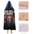 thumbnail image 4 of Dead by Daylight DBD Wearable Blanket Cloak Arctic Velvet Hooded Blanket Soft Fuzzy Hoodie Blanket Cape for Adults Kids 60"x80", 4 of 8