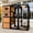 Brown (76.8"L x 35.8"W x 69.3"H), variant on Aivituvin 77" Tall Catio Outdoor Cat Enclosure, Large Wooden Cat House with Waterproof Roof & 3-Tier Platforms, Walk-in Outside Cat Patio with Connectable Window Door for Multiple Cats (Orange)