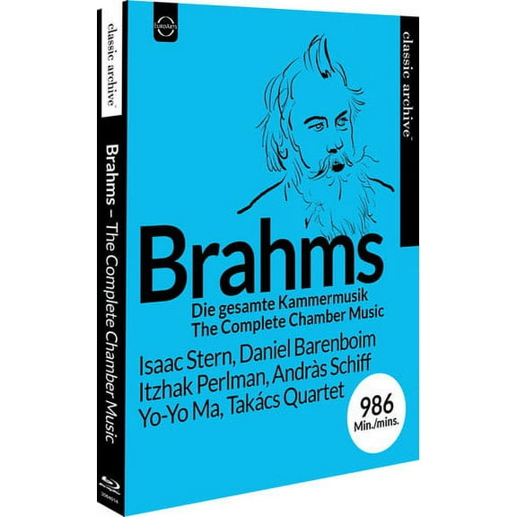Classic Archive Brahms: The Complete Chamber Music (Blu-ray), Euroarts, Music & Performance