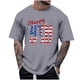 thumbnail image 2 of Tops para hombre, blusas y camisas de cuello redondo y manga corta para hombre, tops casuales de cuello redondo y manga corta con estampados especiales para hombre., 2 of 5