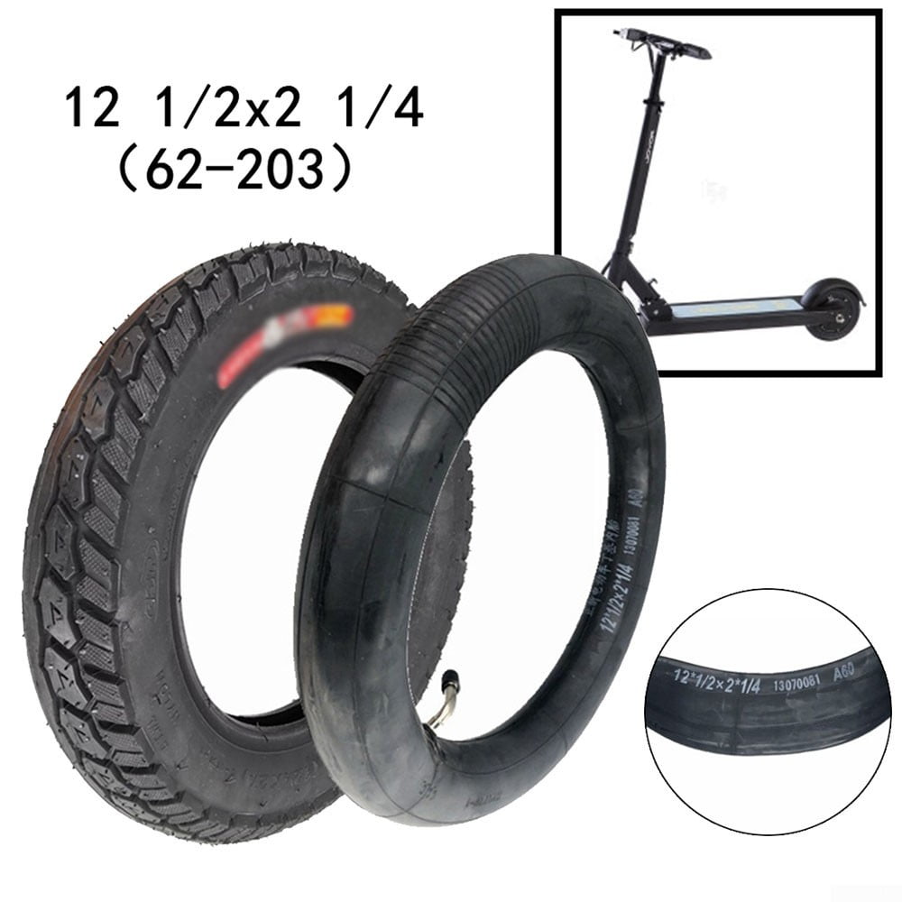 Tyre Scooter Set 12 1/2x2 1/4 32 X 32 X 5.2cm E-Bike Inner Tube+Tire Thicken