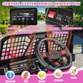 thumbnail image 2 of VIBESPARK 12V Ride on Toys for Toddlers Ride on Cars with Remote Control, Electric Ride on Truck Car w/ Bluetooth, Music, Stories, Battery Indicator, Volume Adjustment, Breathing Light, Pink, 2 of 6