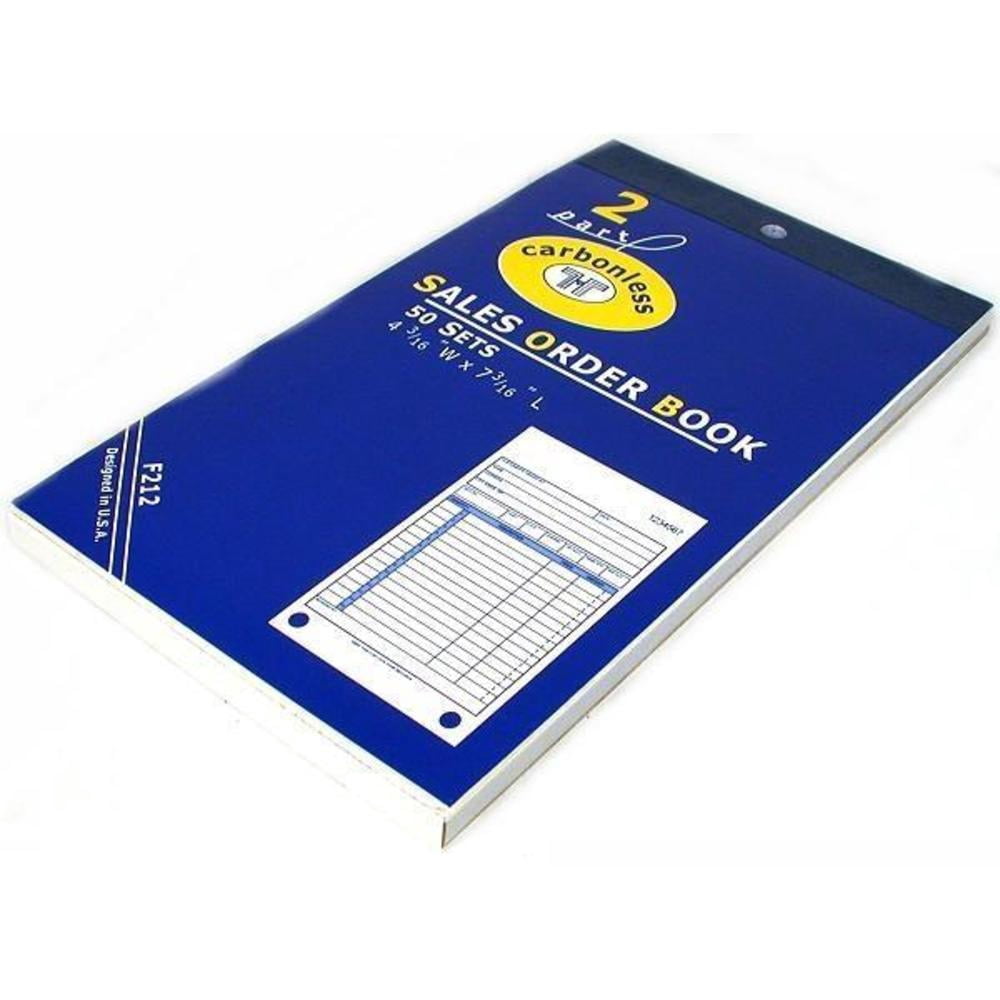 Sales Order Receipt Forms Carbonless Record Sheet Book 4 3 ...