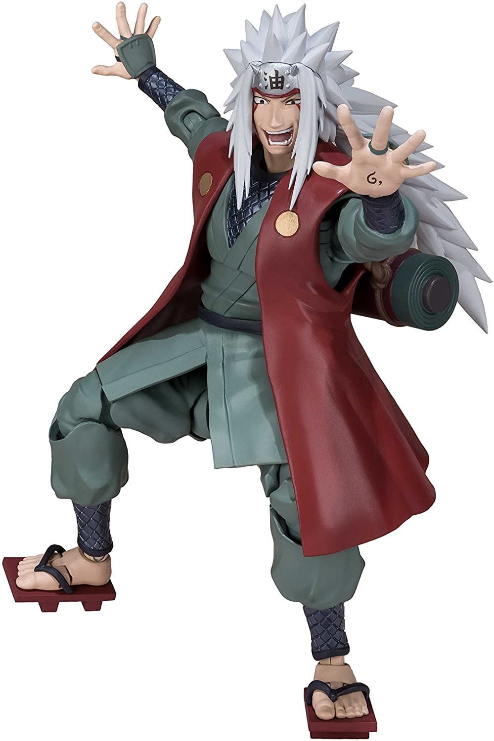 Jiraiya Action Figure Naruto Realistic Cartoon Character Anime Figure Model  