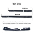 thumbnail image 3 of Men Women Buckle-free Elastic Waist Belt Waistband Adjustable Invisible Belt For Jean Pants Dress, 3 of 10