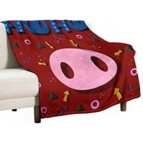 Christmas Corgis Dog Flannel Fleece Throw Blanket Cute Cartoon 50x60 Inches Soft Blanket for Couch,Cozy,Warm,Lightweight