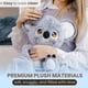 thumbnail image 3 of Animal de peluche con peso de koala para adultos y niños, 4,5 libras, brazos reconfortantes de 38 pulgadas de largo para abrazos relajantes, peluches con peso, animales de peluche para aliviar la ansi, 3 of 5