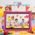 thumbnail image 5 of Kids Tablet, 10 inch Tablet for Kids 32GB ROM+512GB Expand, Parental Control Toddler Tablet Android, 6000mAh Battery, Dual 2+8MP Camera, Kids Tablet with Case, Pink, 5 of 7