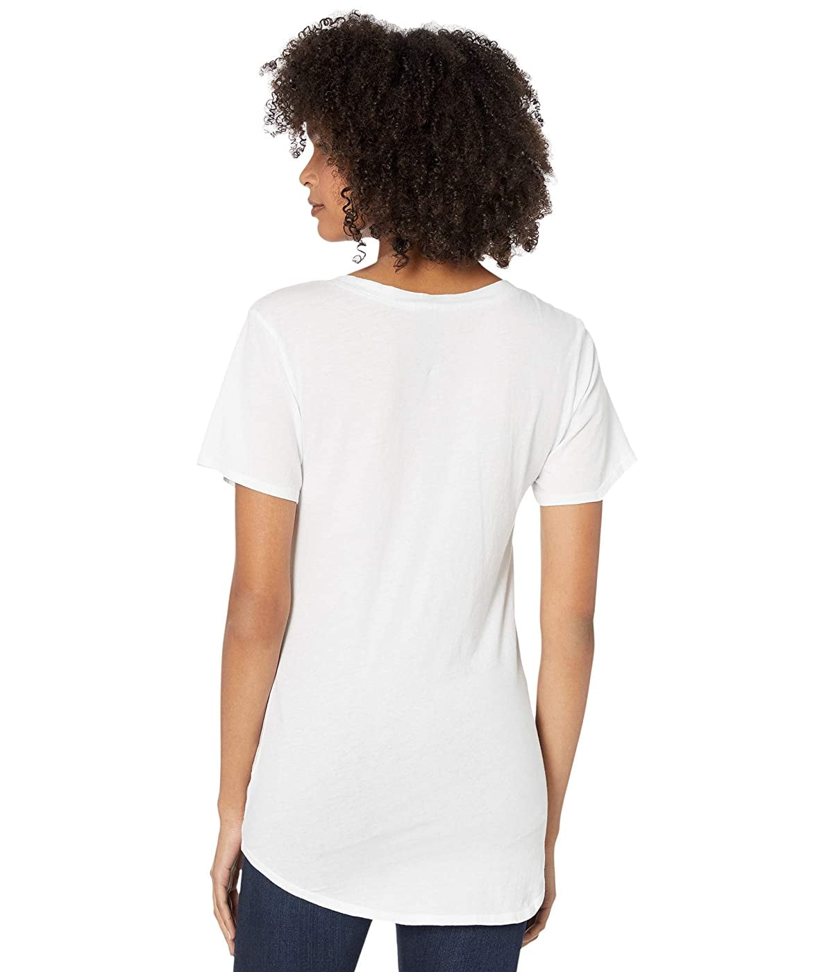 bobi Los Angeles V-Neck Pocket Tee in 