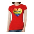 thumbnail image 1 of Womens Love Wins Heart Short-Sleeve T-Shirt - Red - X-Large, 1 of 1