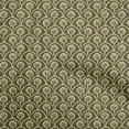 thumbnail image 1 of oneOone Cotton Flex Olive Green Fabric Block Sewing Craft Projects Fabric Prints By Yard 40 Inch Wide-AI, 1 of 1