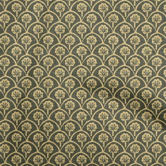 oneOone Cotton Flex Olive Green Fabric Block Sewing Craft Projects Fabric Prints By Yard 40 Inch Wide-AI