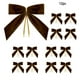 thumbnail image 1 of 12-Piece Velvet Christmas Wreath Bow Decoration Christmas Year Holiday Decoration Christmas Tree Decoration Props, 1 of 5