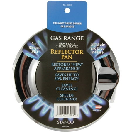 Gas Range Reflector Pan, Round, 7