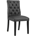 thumbnail image 2 of Duchess Dining Chair Vinyl Set of 4Black, 2 of 6