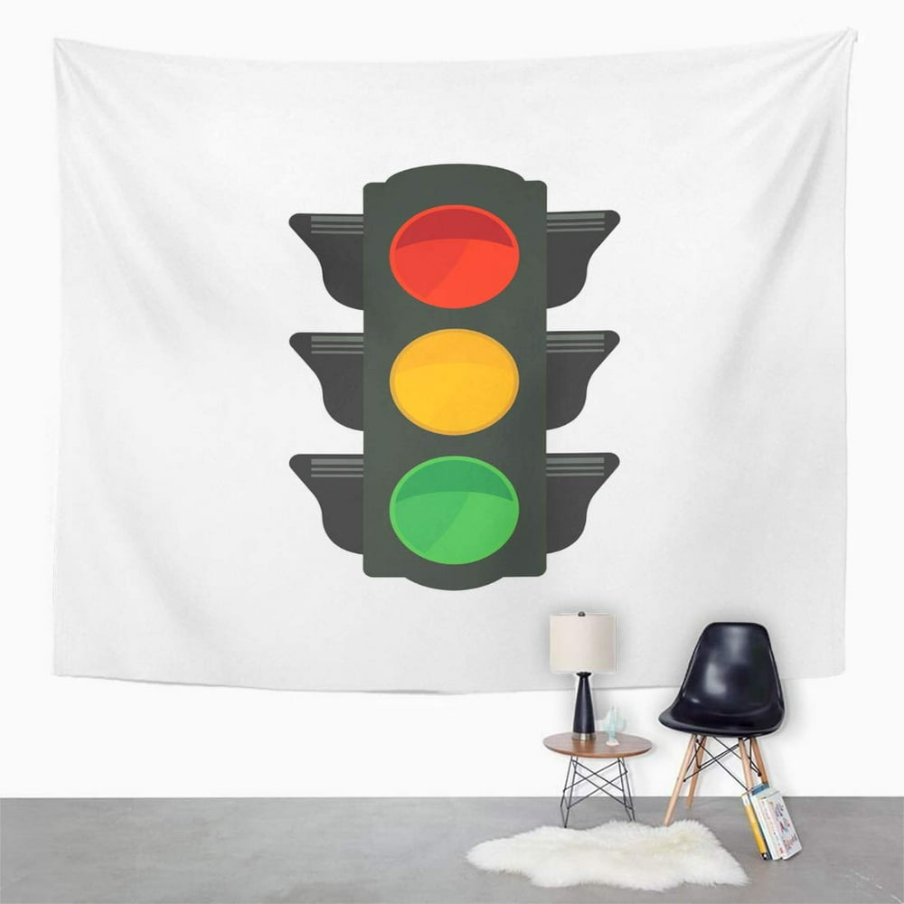 ZEALGNED Red Semaphore Traffic Light Green Signal Stoplight Stop Road