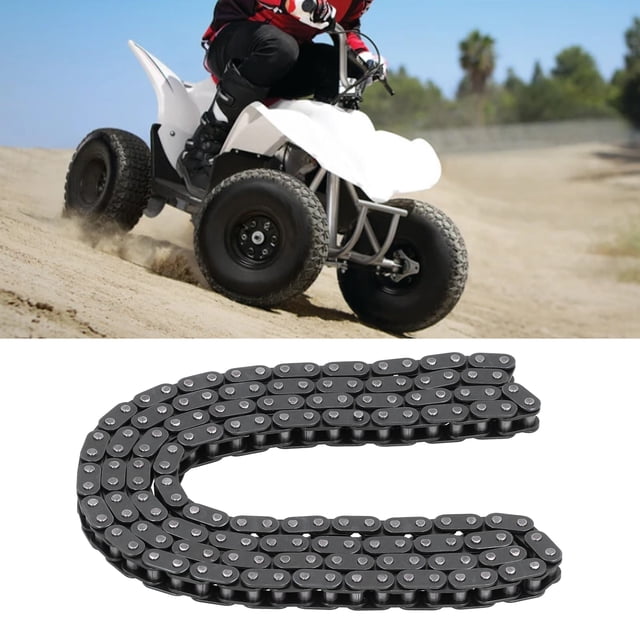 150 Links Drive Chain,Motorcycle Chain Accessory Chain Replace Fit For 43cc 47cc 49cc Mini PIT Pocket Quad Dirt Bike ATV