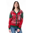 thumbnail image 4 of ELF The Movie Men's Cotton Headed Ninny Muggins Button-Down Ugly Christmas Sweater, 4 of 6