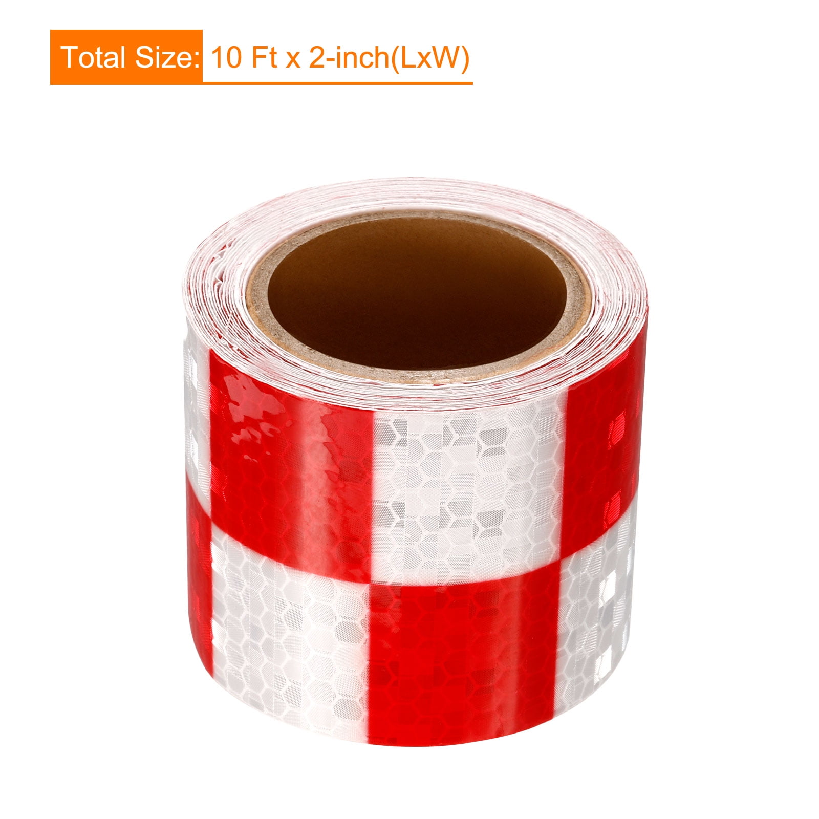 Dot Reflective Tape (DOTXX) (Grade: Premium, Pattern: 6 White - 6 Red, Pack Size: Single Roll)