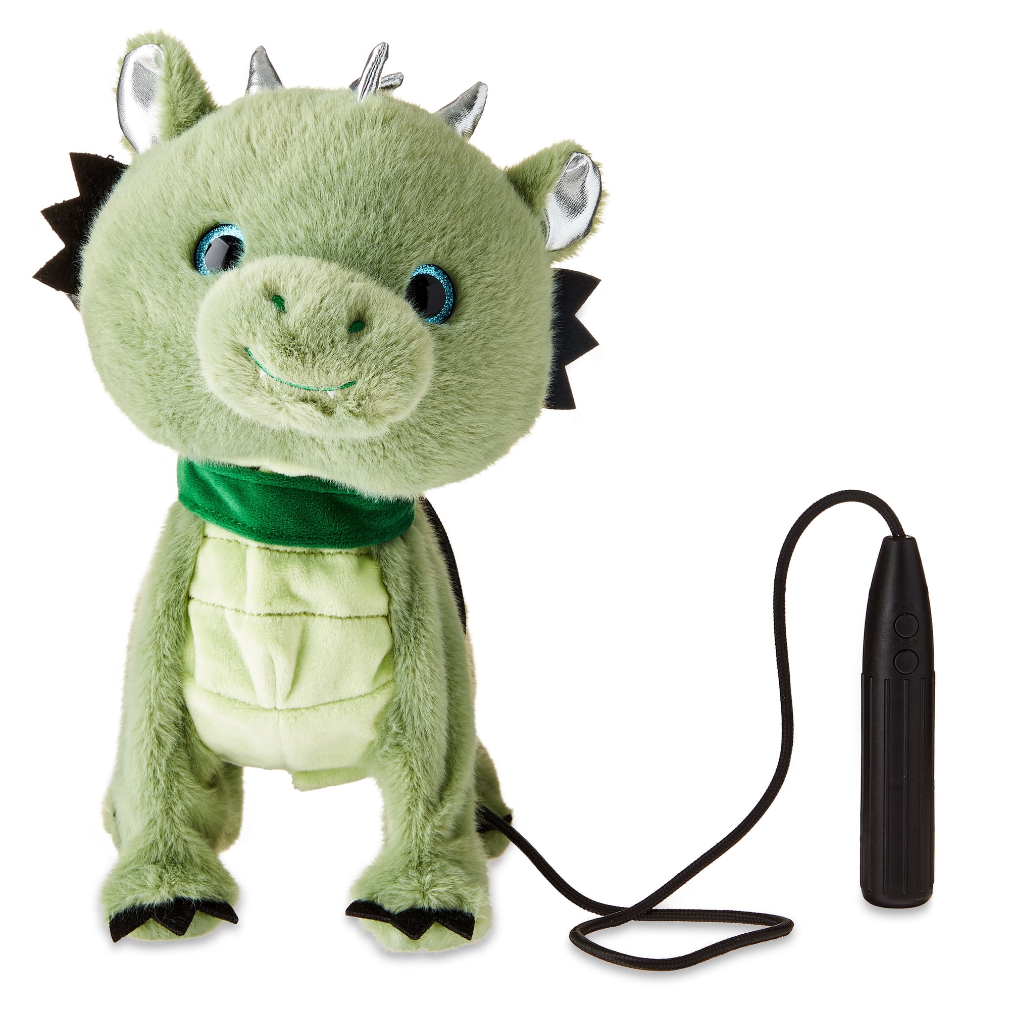 Kid Connection Walking Dragon Plush Toy, Interactive Stuffed Animal, Ages 3 and Up