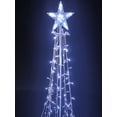 thumbnail image 3 of LED Metal Decorative Tree with Top Star - Cool White, 3 of 3