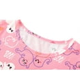 thumbnail image 2 of Beezizac Halloween Allover Cute Ghost Pajamas for Girls Soft Long Sleeves & Pants PJ Set Big / Tween Kid Jammies Size 14, 2 of 7