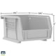 thumbnail image 4 of Cubo organizador de almacenamiento Akro-Mils 08212SCLAR 30210, paquete de 6, 4 of 8