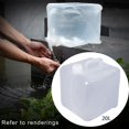 thumbnail image 4 of Contenedor de Agua Cola 20L Plegable para Acampar Sin Grifo Jarra de almacenamiento portátil, 4 of 8