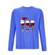 thumbnail image 4 of Amzcrzy - Sudadera Para Hombre, Deportiva, Fitness, Para El Hogar, Pijama Navideño Estampado, Camiseta De Manga Larga, Cuello Redondo, Azul, 2Xl, 4 of 4