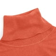 thumbnail image 4 of Lovskoo Sweaters for Women Plus Size Long Sleeve Loose Large Dolman Sleeve Knit Sweater Top Orange, 4 of 5