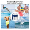 thumbnail image 6 of Mens Flag Of Finland Swimming Trunks with Compression Liner Beach Quick Dry Swim Shorts, 6 of 6