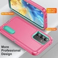 thumbnail image 4 of for Samsung Galaxy A54 5G Case, Samsung A54 5G Phone Case with Built in Kickstand, Shockproof/Dustproof/Drop Proof Military Grade Protective Cover for Galaxy A54 5G,Rose/Light Blue, 4 of 14