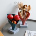 thumbnail image 3 of XWSHYW Embudos Rejilla para Punzones, Jaula para Palillos con Embudo de Plástico, Rejilla para Desagües de Frutas y Verduras, 3 of 6