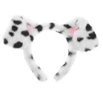 OUNONA White Dog Headband Lightweight Comfortable for Costume Props