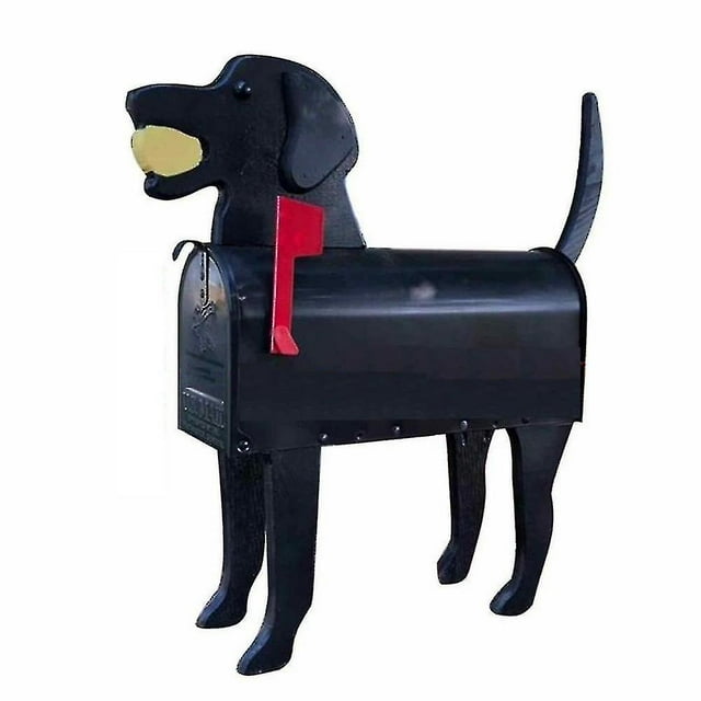 Garden Animal Shape Mailbox Weatherproof Dog And Pig Postal Box For Farm Yard Patio Mailbox Outdoor