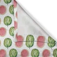 thumbnail image 5 of Ambesonne Watermelon Grommet Curtain, Tropic Summer Fruit, 50" x 84", Green Coral White, 5 of 6
