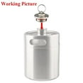 thumbnail image 4 of Leak Proof Beer Kegs Threaded Cover Beer Growler Lid with Pressure Relief Valves Stainless Steel Construction Closure, 4 of 6