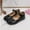 Black, variant on ATOGUTA Girls Dress Shoes Black Ballet Flats Flats for Wedding Party School Uniform Shoes Cute Girls Mary Janes
